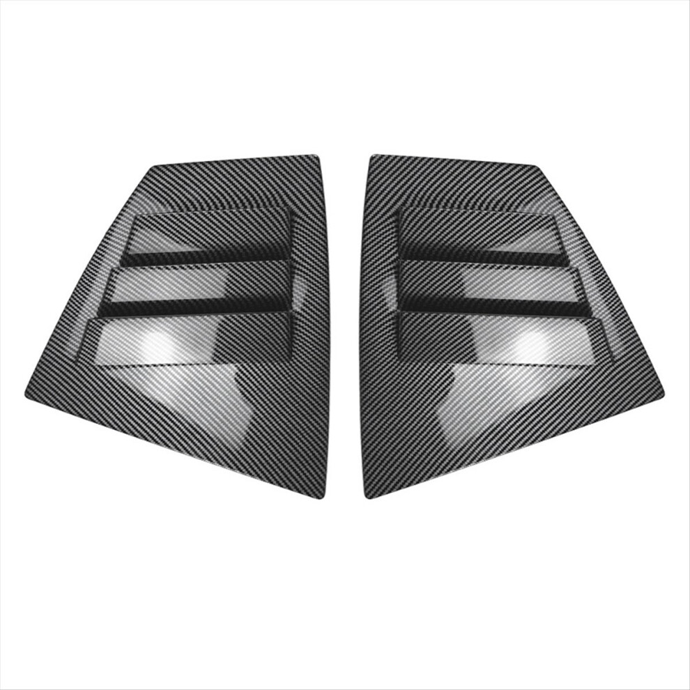 For 2014-21 Carbon Fiber Rear Window Louvers 4711891665952