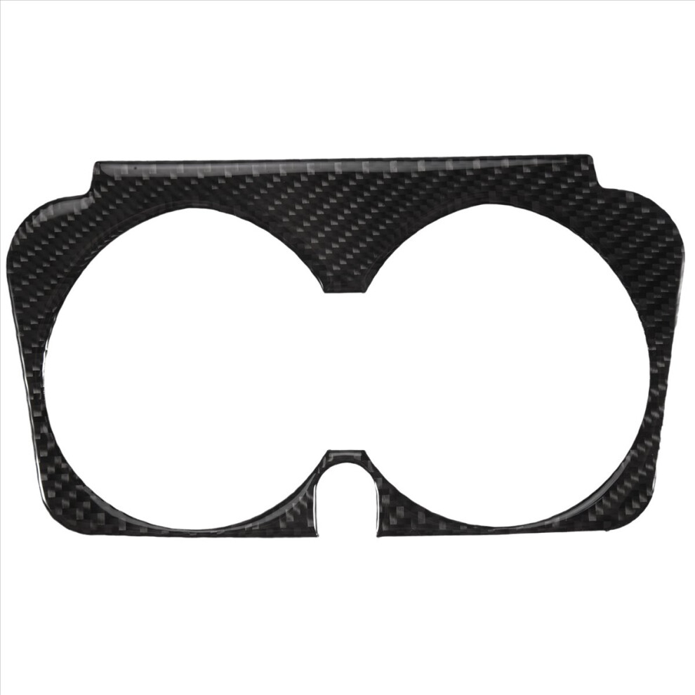 For W205 C Class Carbon Fiber Cup Holder Frame Stickers 4711891687190