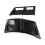 Carbon Look Auto Hinten Seite Vent Einlass Abdeckung Fit FÜR 1