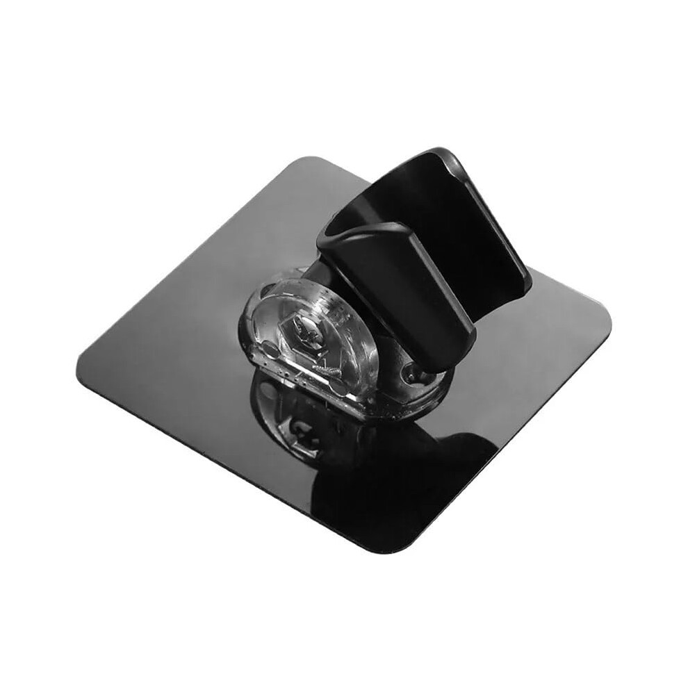 Shower Head Holder Adjustable Wall Mounted Self-Adhesive Handheld Showerhead Bracket Black02 9393856563142