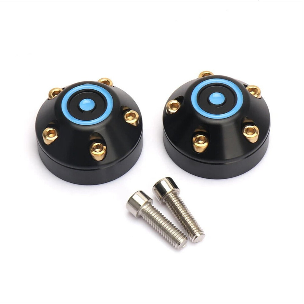 Motorcycle Handlebar Grips Slider Cap Plug Bar End Kit Black 4711902509817