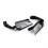 Bar End Base Deflectors Handguard for Black+Smoke Gray 10