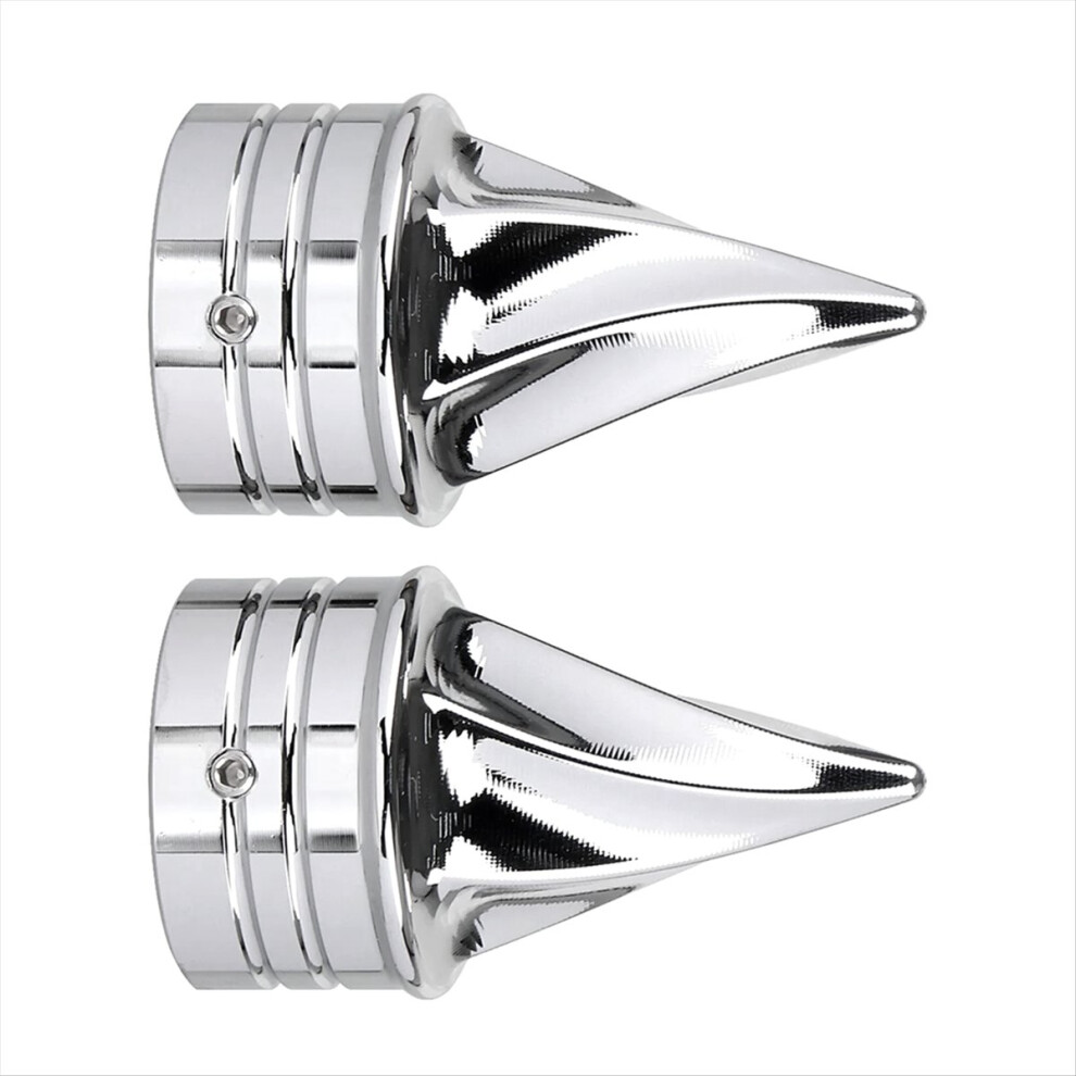 Chrome Front Axle Cap Nut Covers For Street Glide Dyna 4711902510097
