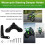 Motorcycle Steering Damper Holder Kit Stabilizer Mounting Bracket 10