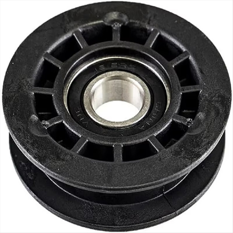 For 587969201+587973001 Lawn Mower Idler Pulley Black 4711902537780