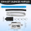 8 Pcs Auto Verbrauchs Luft Heizung 24mm Auspuff 10