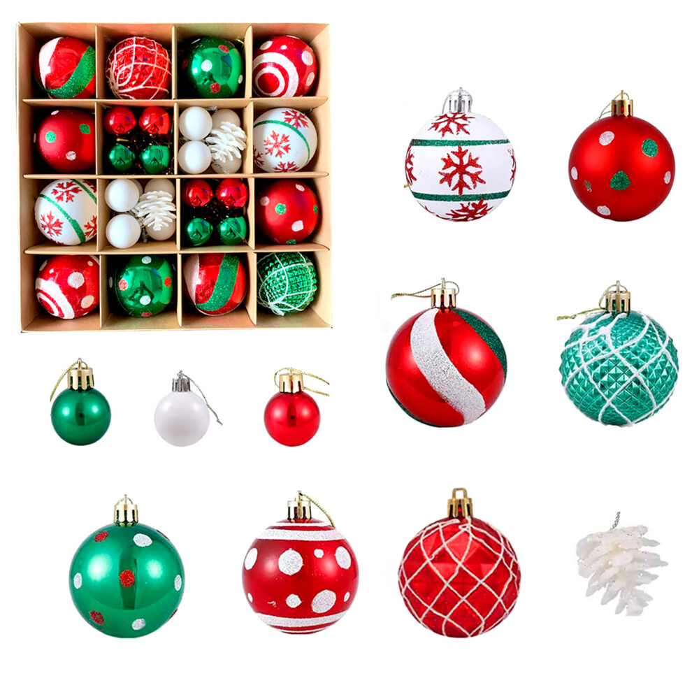 42pcs Decorative Christmas Baubles Set Delicate Holiday-MJG022-image-OPC-PMDMS5Y-NEW
