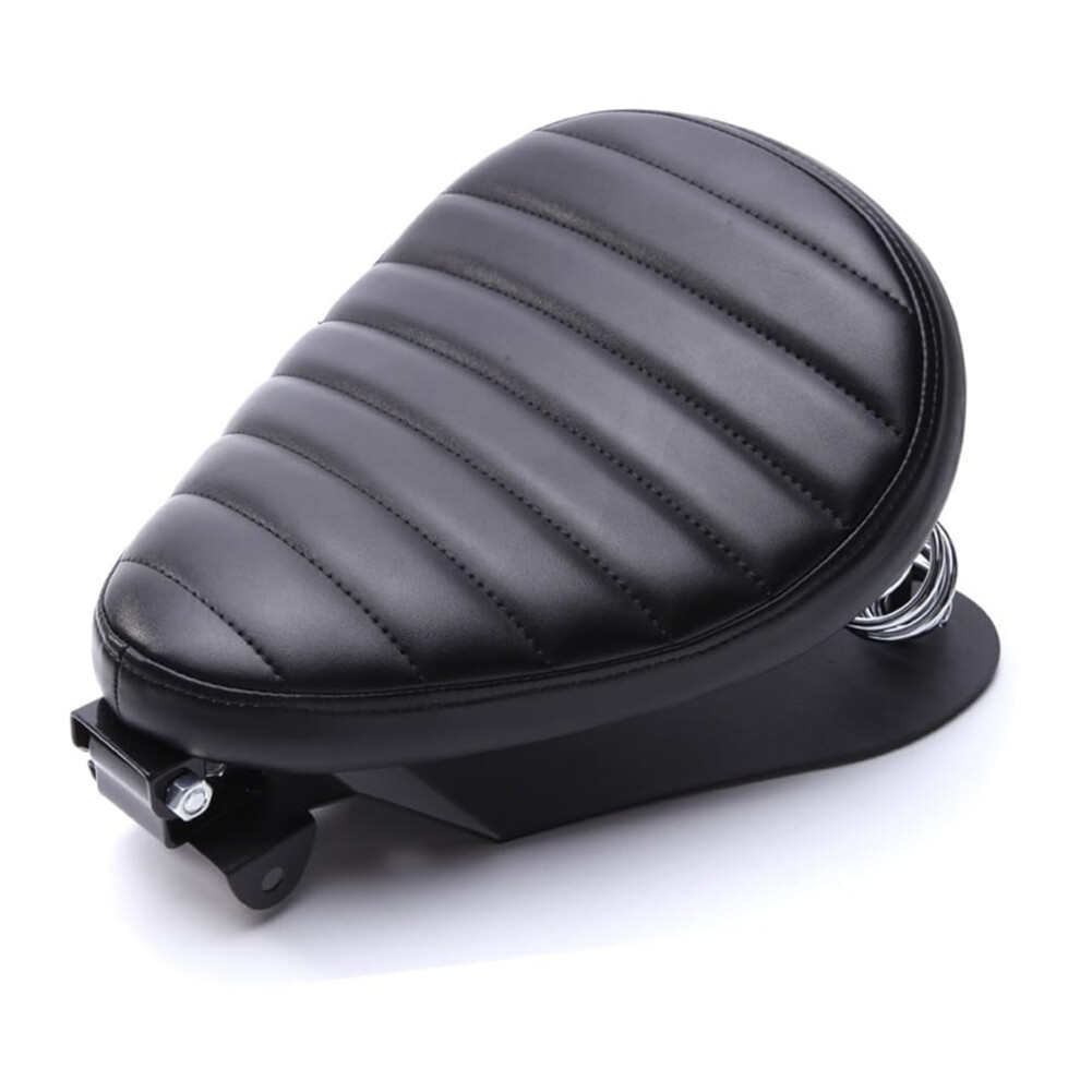 Motorcycle Saddle Cover Universal Bobber Style Solo Seat Chopper Cushion For Harley-Davidson Iron 883 Sportster Softail 9354506487669