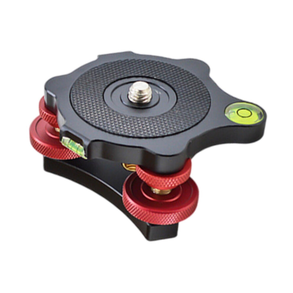 Tripod Leveler Aluminum Alloy Dslr Camera Leveler With 3 Axis Bubble Level For Tripod Head Base Stabilization 9393856563524