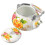 Emaille Vintage Mit Blumendekor Und Griff 8