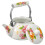 Emaille Vintage Mit Blumendekor Und Griff 7