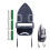 Hanging for Ironing Tasks Wall Mount Bracket Hnager Black Maximum Width Door Compatible 1