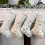 Bas de noël en fourrure, 4 pièces,-Marquage à chaud de Noël 5