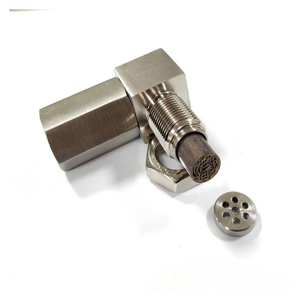 M18*1.5 Universal Exhaust Catalyst Rear Oxygen Sensor Spacer 90 Degree Lambda O2 Adapter For Cel Car 9354506488062