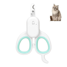 Kloklippare för husdjur med LED- och UV-lampor och klotrimmers för katter med ultraljusa LED-lampor kan förhindra överdriven kloklippning.