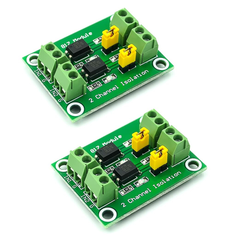 Pc817 Optocoupler Isolation Module 2-Channel 3.6-30V Voltage Isolation Photoelectric Isolated Module 2/4/8 Channel 9016109592880