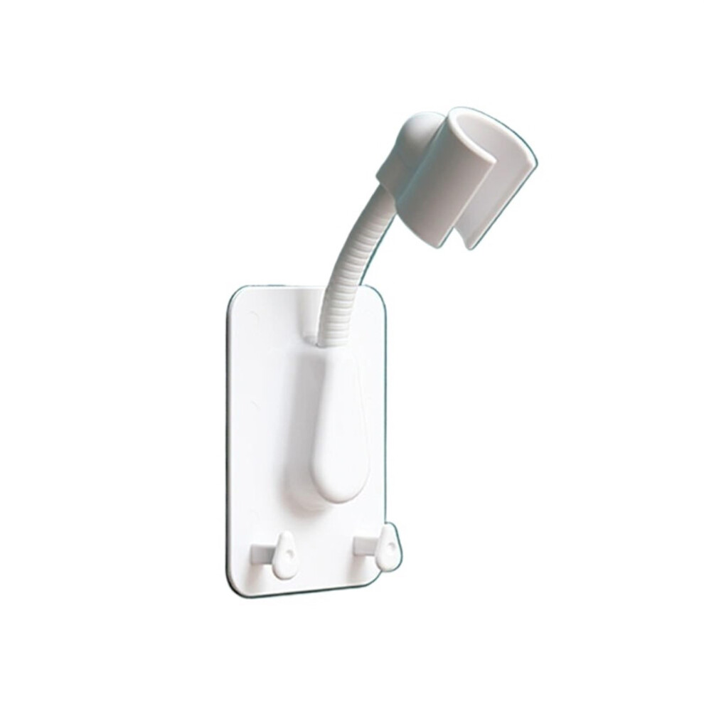 Wall Mount Shower Bracket For Handheld Shower Head Modern White Space Saving Holder Strong Adhesive 9084446566475