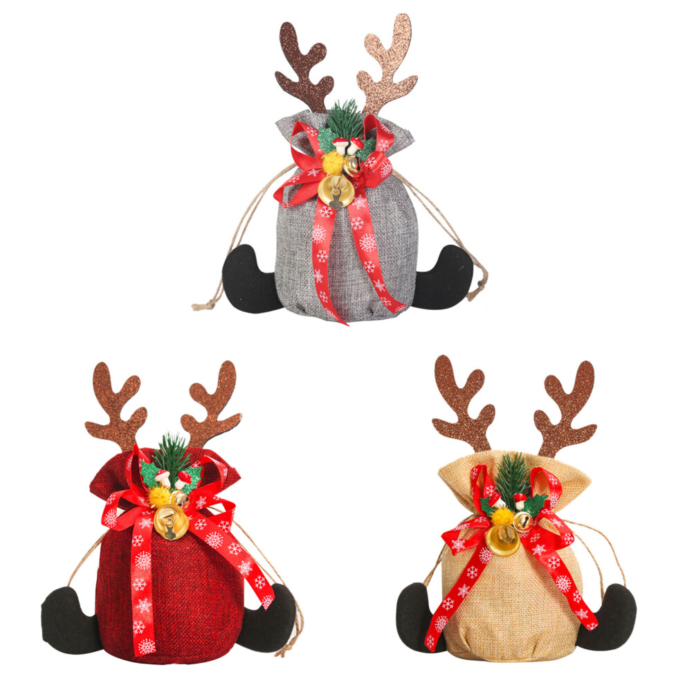 Candy Chocolate Packing Reusable Presents Wrapping Bag Christmas