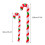Inflatable Santa Claus Walking Stick Handheld Foil Candy-90CM 4