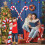 Inflatable Santa Claus Walking Stick Handheld Foil Candy-90CM 6