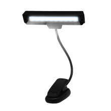 Adjustable LED Music Score Clip Light USB Rechargeable Desk Lamp For Piano And Guitar Reading Eye-Caring Soft Light