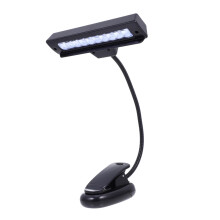 Adjustable LED Music Score Light Battery-Operated Clip-On Reading Lamp For Piano Desk Bedside Eye-Protection Music Stand