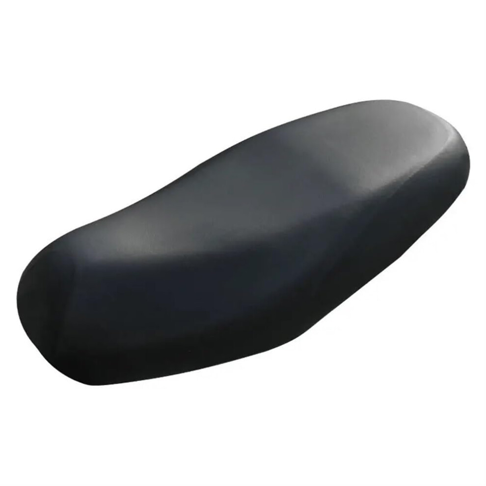 Motorcycle Seat Cover Pu Leather Anti-Scratch Protector Universal Fit 1Pc Black 9354506488628