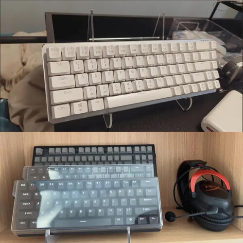 Acrylic Keyboard Stand Three-Layer Mechanical Keyboard Rack for Gaming and Programming 1