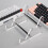 Acrylic Keyboard Stand Three-Layer Mechanical Keyboard Rack for Gaming and Programming 3