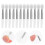 12 Pezzi Spazzole Silicone Per Applicazione Rossetto 7