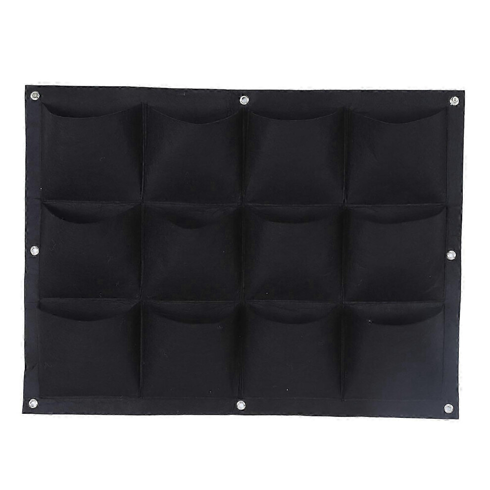 Set of 12 biodegradable hanging garden plant grow bags