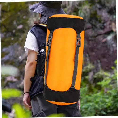 Compression Sack 8L Ultralight Sleeping Bag Sack Waterproof Adjustable Drawstring For Camping, Hiking, Backpacking 1