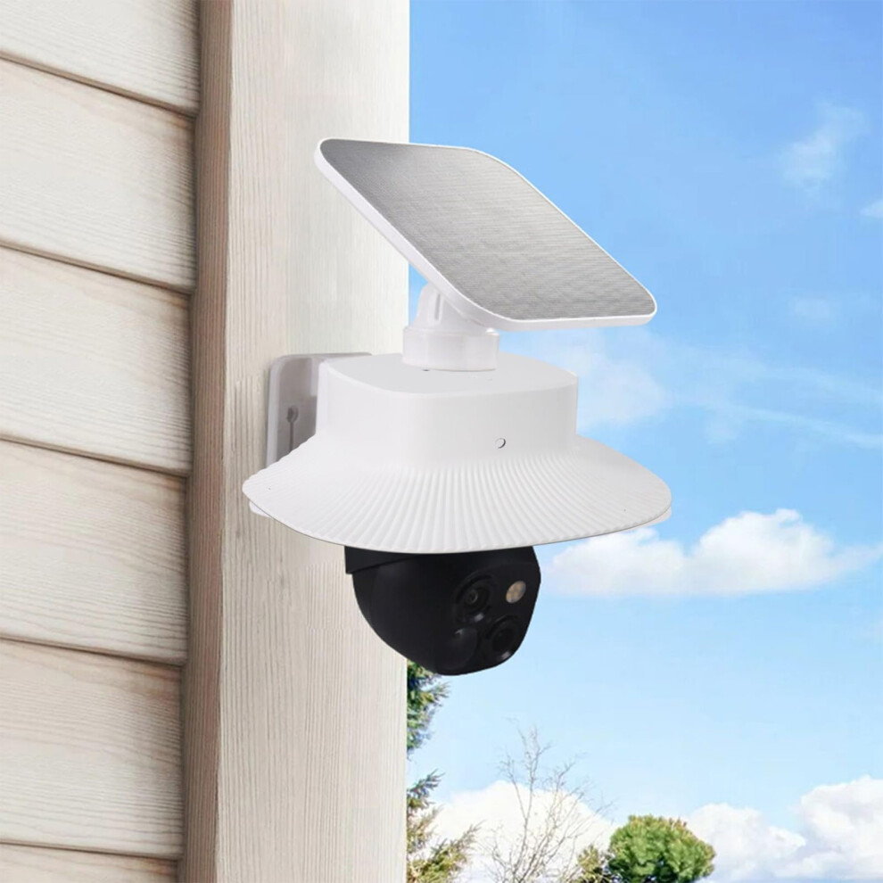 Abs Protective Camera Rain Cover For Eufy S340 Solocam Outdoor Weatherproof Sunshield Accessory 9354506489182