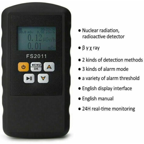 Geiger Counter Comprehensive Environmental Investigation Kit, Compatible With Multiple Models, Specifications Included 1