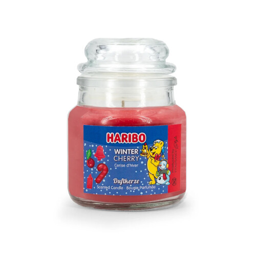 Haribo Winter Cherry - 85g Scented Candle Haribo
