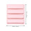 Multilayer Storage Desktop Organizer Aus Rosa 1 6