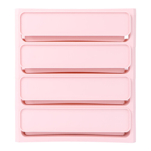 Multilayer Storage Desktop Organizer Aus Rosa 1 1