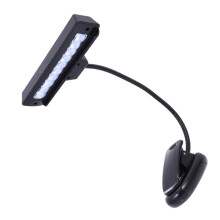 Dimmable LED Music Stand Light Adjustable Brightness Eye Protection Reading Clip Desk Lamp USB Rechargeable For Bedroom