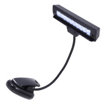 Dimmable Clip Music Stand Light Rechargeable Reading Lamp For Piano And Desk Eye Protection LED Touch Control