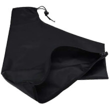 Electric leaf blower bag, shredding bag for leaf blower vacuum, zippered bag, black, 44 x 35 x 60 cm/aa