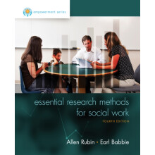 Empowerment Series Essential Research Methods for Social Work by Earl