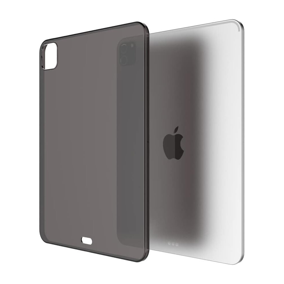 Ipad Pro 12.9 Clear Case, Apple Pencil Charging Compatible, Slim Soft Tpu Case For Ipad Pro 12.9 2018-2022, Clear Black 9016109594587