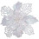 Artificial Flowers Flash Artificial Christmas Flower-White 1