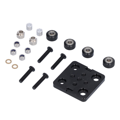 Gantry Plate Aluminiumlegierung Mini Build mit Rad 1