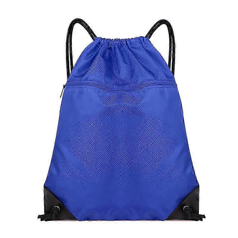 Drawstring Backpack, Gym Storage Bag, Sports Backpack with Pockets, String Bag