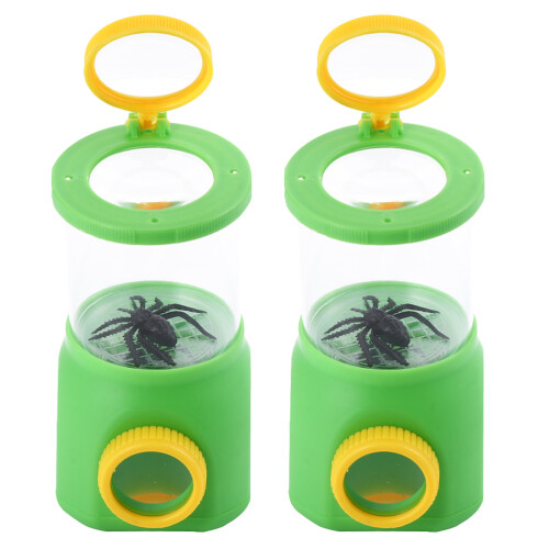 2 Insecten Vergrootglasdozen Verzamelboxen Outdoor