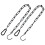 2 Sets Hanging Basket Chains For Plants Lantern Feeder 11