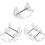 Keyboard Display Stand Clear Acrylic Two-Layer Mechanical Keyboard Holder For Keyboard Desk Organizer 4