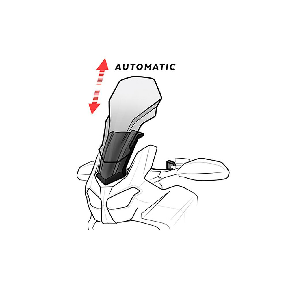 Puig Black Electronic Screen Height Adjuster BMW R1250 GS Triple Black 2021-2023 - Image 10
