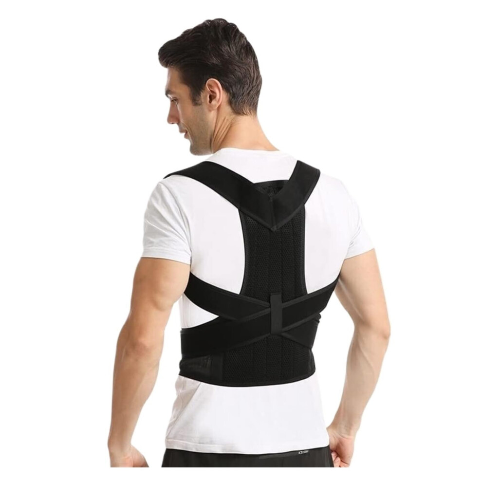 Fitness Waist Trimmer Adjustable Breathable Posture Corrector Full Back Brace Humpback Girdle Lumbar Support Belt Cincher